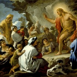 St. John the Baptist preaching